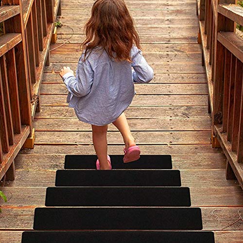 AISEY Anti Slip Traction Tape Outdoor 2 in x 60 Foot, Non Slip Safety Tape for Steps, Grip Tape for Stairs, Tread Tape Use on Walkways, Stairs, Ramps and Decks 2" X 20yd Black
