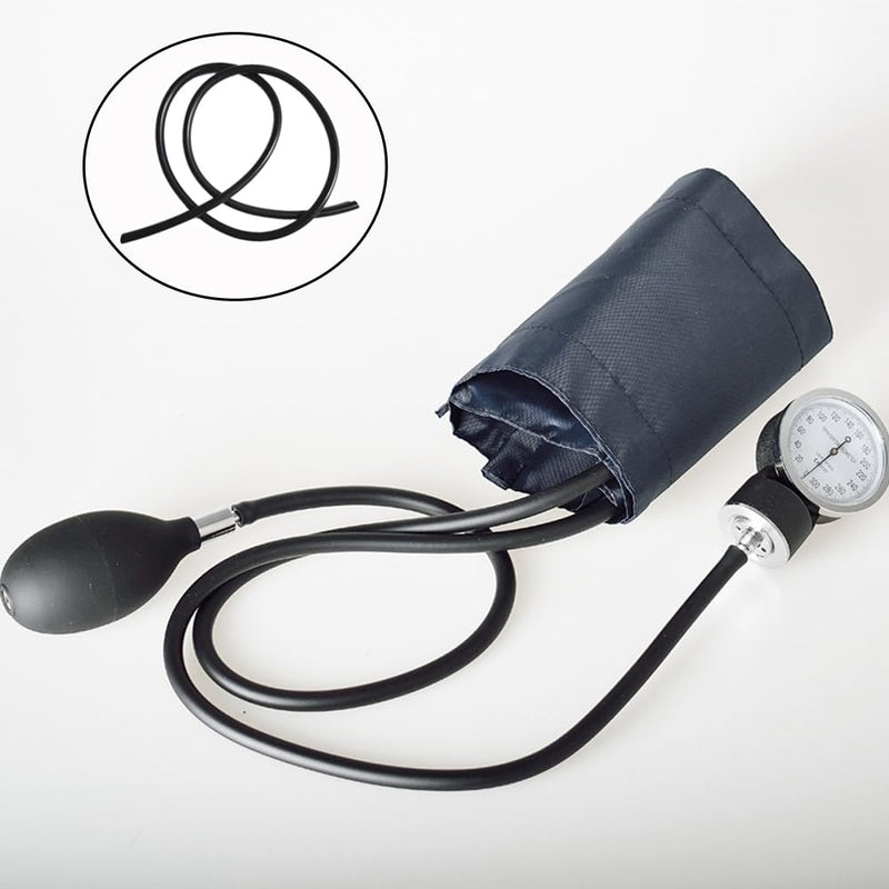 [Australia - AusPower] - 2 Pack Manual Blood Pressure Air Hose Replacement 3FT Rubber Tube Air Tubing for Aneroid Sphygmomanometer Professional Blood Pressure Monitor Cuff Set Adult Arm 