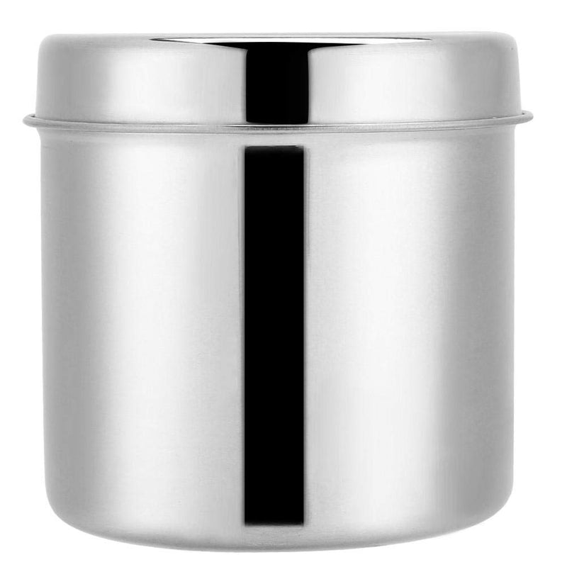 [Australia - AusPower] - 304 Stainless Steel Medical Ointment Jar, Cotton Container, Anti-Iodine Container for Hospital Beauty Salon 