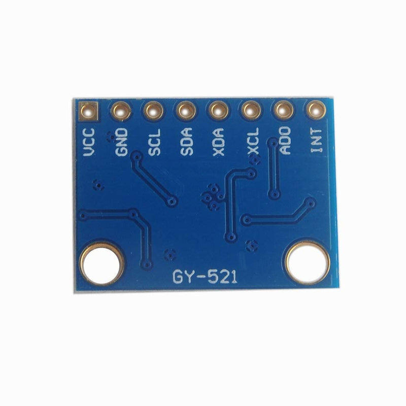 [Australia - AusPower] - 5pcs GY-521 MPU-6050 MPU6050 Acceleration Sensor 6dof Three-Axis Accelerometer Gyro Sensor IMU + 1pc 40Pin Male Header + 1pc 40Pin Male to Female Dupont Cable for Arduino RC Quadcopter Drone 5 