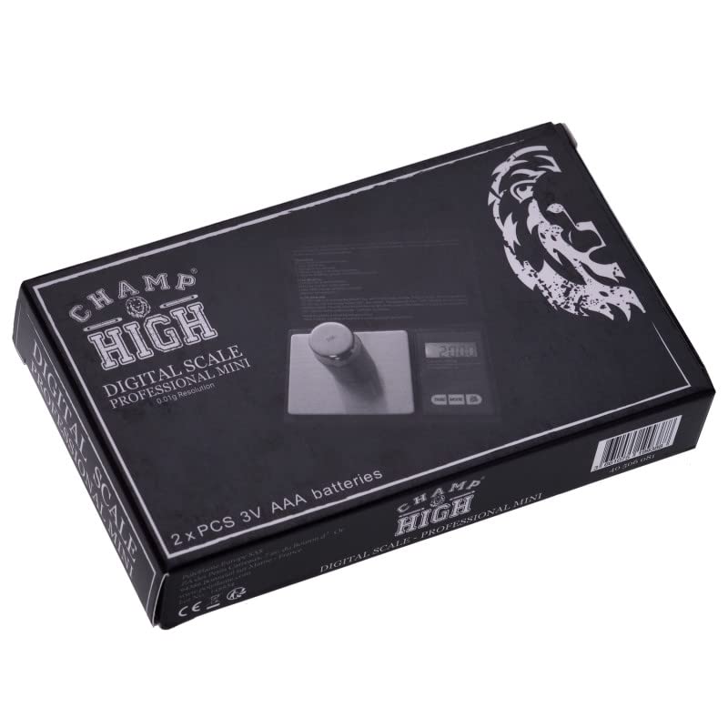 [Australia - AusPower] - CHAMP High Pocket Scale, Precision Scales Accurate up to 0.01 g 