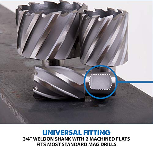 EVOLUTION CC19/32L 19/32-inch high-speed steel annular cutter with 2-inch cutting depth
