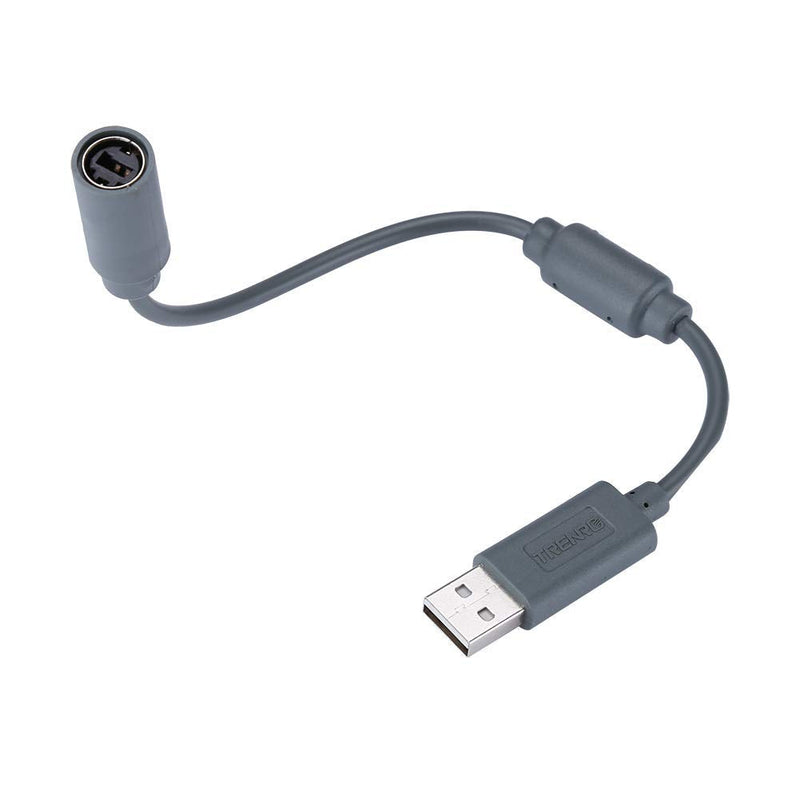 [Australia - AusPower] - USB Breakaway Cable for Xbox 360, USB Adapter Cord Dongle Compatible with Microsoft Xbox 360 Wired Controller Game Guitar Hero Rock Band 