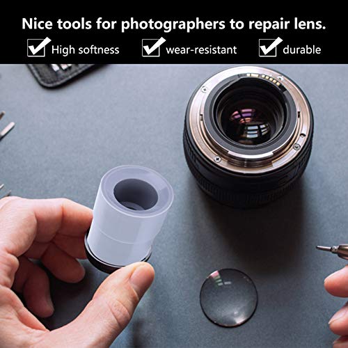 Hilitand 9pcs Camera DSLR Lens Repair Tools Set for Photographers,8-83mm Lenses Removal Rubber Accessory Lens Accessories for Cameras to Use