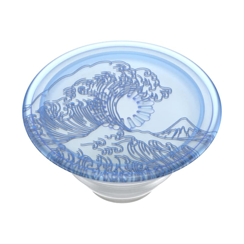 [Australia - AusPower] - PopSockets Plant-Based Phone Grip with Expanding Kickstand, Eco-Friendly PopSockets for Phone -Translucent Ocean 