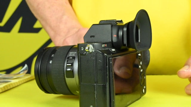 Hoodman HEYES HoodEYE Camera Eyecup Eye Cup Viewfinder Eye Piece for Sony Alpha7 Alpha7II Alpha7III Alpha7R Alpha7RII Alpha7RIII Alpha7S Alpha7SII Alpha9II A58 A57 A65