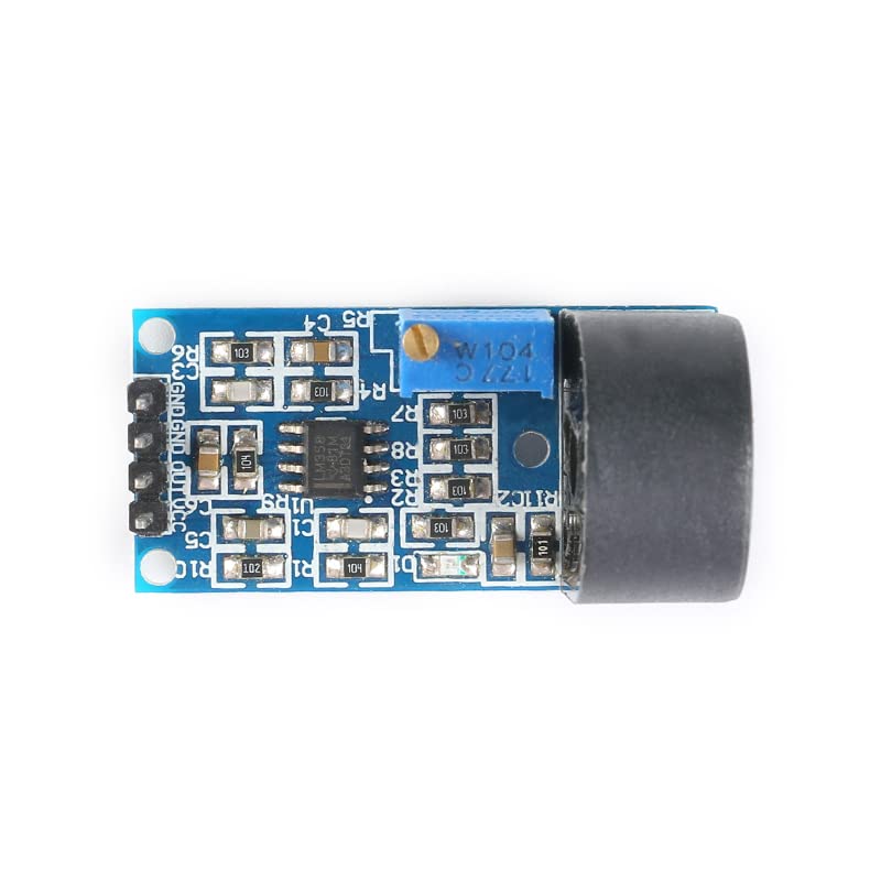 [Australia - AusPower] - 5Pcs 5A Current Transformer Module VCC 3?35V Power Converter Module ZMCT103C 5A Range Single-Phase AC Active Output Current Sensor Module Board 