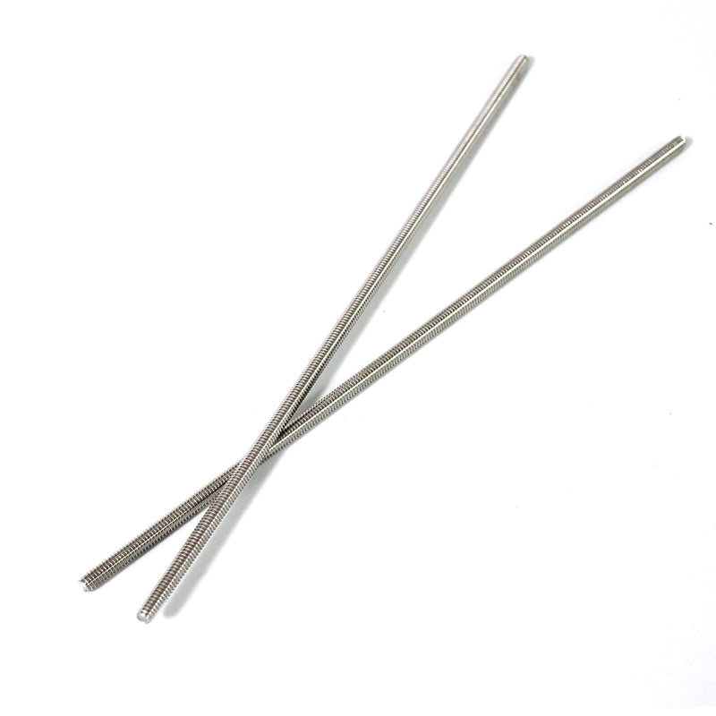 [Australia - AusPower] - Stainless Steel Fully Threaded Rod, 1/4" -20 Thread Size, 12" Length, Right Hand Threads, 4 Pieces 1/4''-20 