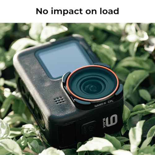K&F CONCEPT 6 Pack ND CPL Filter Set for GoPro Hero 13/12/11/10/9 Black ND Filter Set with CPL