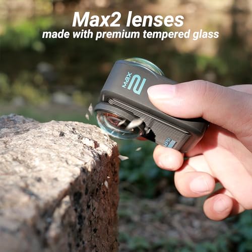 Lens Guards for Gopro MAX2, Lens Protector Cover for Go Pro MAX 2 Premium Combo Accessorie (Optical glass)
