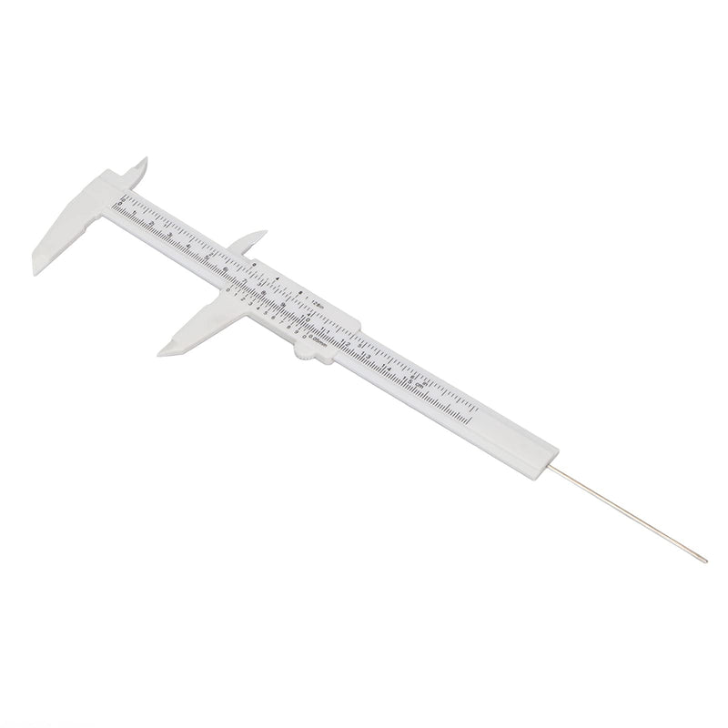 [Australia - AusPower] - 3D Areola Measurements Set, Vernier Caliper 12pcs Silicone Rings Marking Pen 3D Areola Scale Ruler Caliper Measuring Tool 