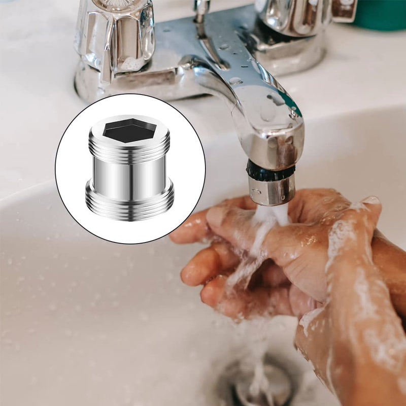 [Australia - AusPower] - Tap Adapter M20 to M22 - Thread Adapter for Male Thread M20 and M22, Ideal for Aerators and Sinks M20M22 