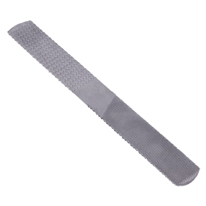 [Australia - AusPower] - 4 In 1 Rasp File Half Round Flat Steel Rasp File Carpentry Rasp for Wood Metal Processing 8inch 200mm 