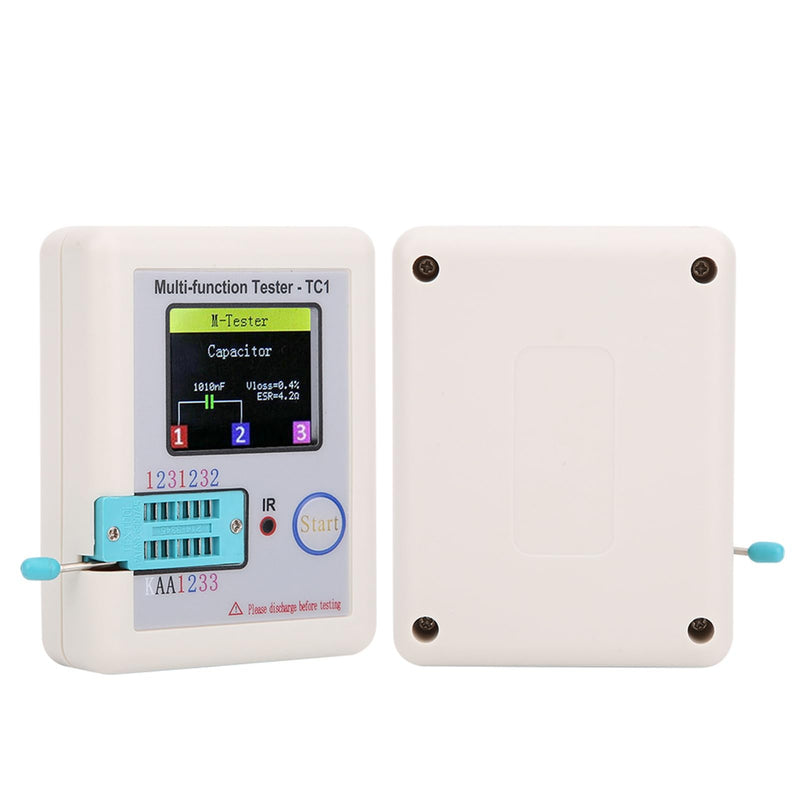 [Australia - AusPower] - Multifunction Transistor Tester 3.5 Inch TFT Screen TC1 for Capacitor Diodes, Check Electronic Components, Default 