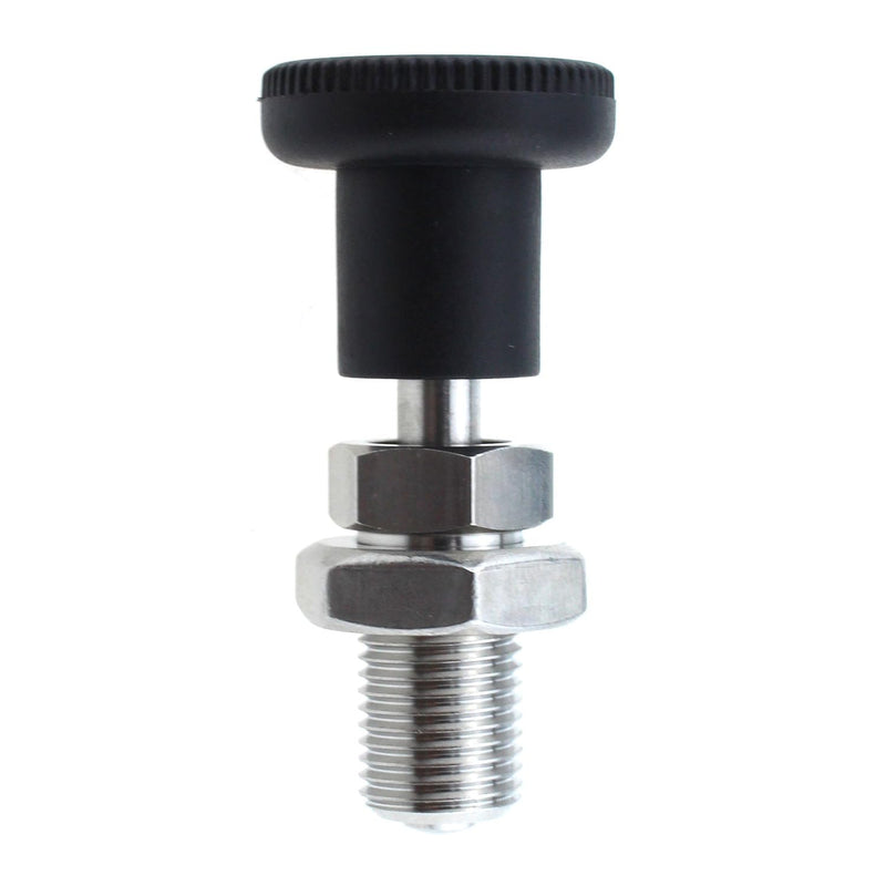 [Australia - AusPower] - M10 Stainless Steel Spring Return Knob Plunger Push Fit Ball Nose Spring Plunger Spring Return Knob Plunger Spring Indexing Plunger 