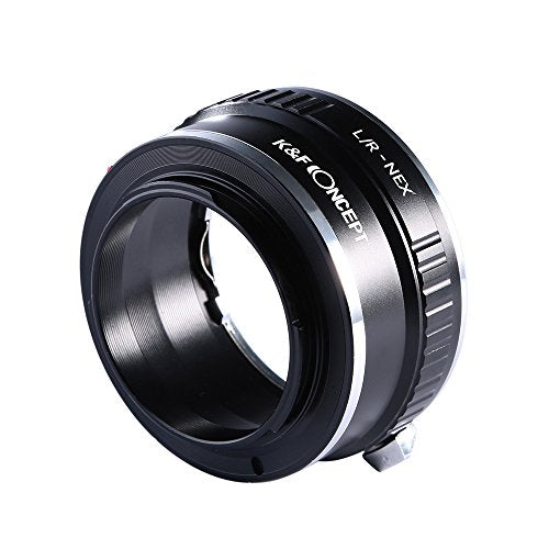 K&F Concept Lens Mount Adapter Compatible for Leica R Mount Lens to Sony E-Mount NEX Body Adapter