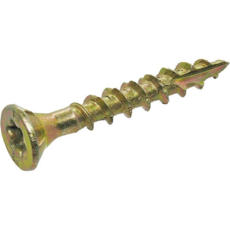 [Australia - AusPower] - PRIMESOURCE 114GCS1 1LB 8X1-1/4 CONST SCREW, 8 by 1-1/4", Gold 1lb Box #8 x 1-1/4" 