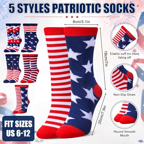 Vesici 25 Pcs Veterans Day Party Favors, Patriotic Gift Set Bulk Independence Day