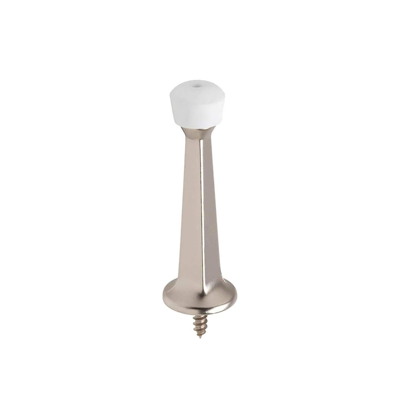 [Australia - AusPower] - Liberty Premium Door Stoppers Metal Solid Rigid Door Stop Brushed 3" (Satin Nickel, 8 Pack) Satin Nickel 