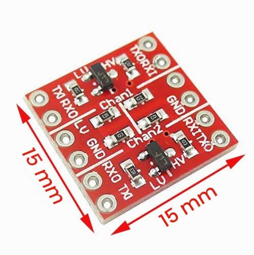 2 Channel IIC I2C Logic Level Converter Bi-directional Conversion Bidirectional Module 3.3V to 5V Switch Pack of 5