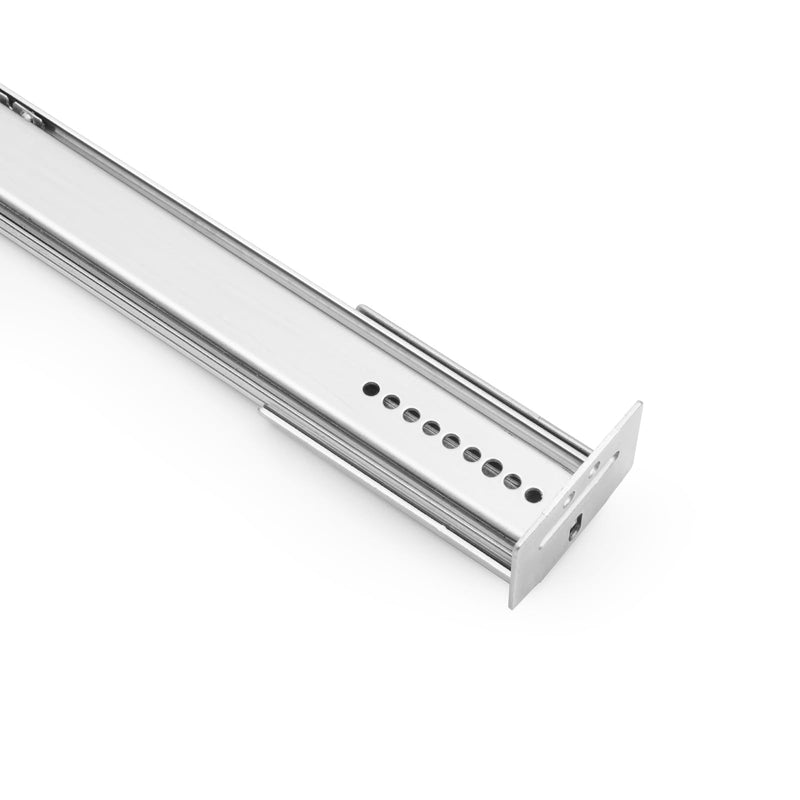 [Australia - AusPower] - LONTAN 1 Pcs Bottom Mount Centered Drawer Slides for Cabinet & Dresser Drawers 12 Inch Heavy Duty Center Mount Drawer Slides 8" Extension Glide Track 