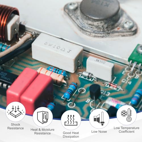 sourcing map 12 Pieces Photoresistor Kit 5mm Light Dependent Resistor (LDR) Light Sensitive Resistor Passive Components for DIY Industrial Experiments, GL5549 100~200KΩ