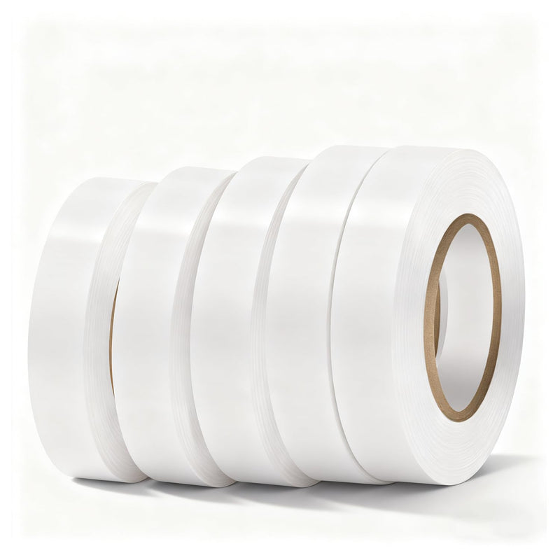 Eliamo 5 Pack White Electrical Tape,High Temp Waterproof Insulating Tape,0.7 inch Wide x 66FT Long, Flame Retardant for Home DIY & Industrial Electrical Repairs