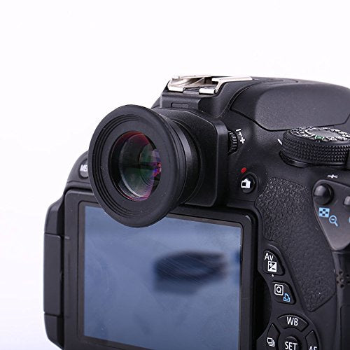 Eye Magnifier,Mirino Per Fotocamera,Viewfinder Eyepiece Magnifier for Nikon Magnifying,Dk-17M,17m Magnifying eyepie,1.5X Fixed Focus Viewfinder Eyepiece Magnifier Eyecup for DSLR Camera