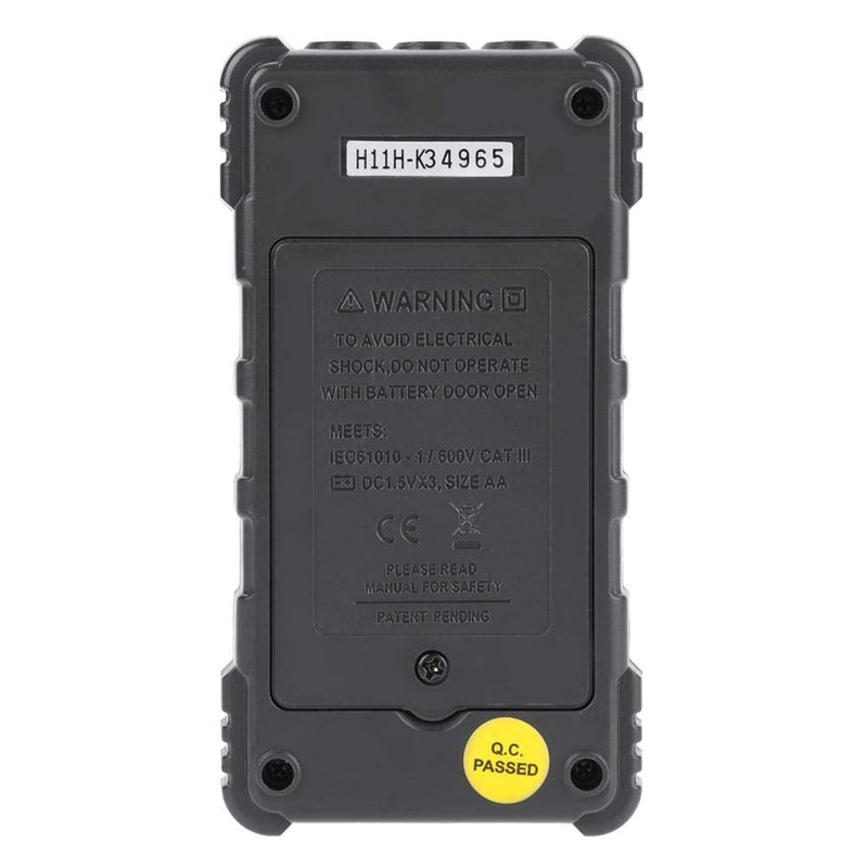 [Australia - AusPower] - Portable Handheld Three Phase Motor Rotation Indicator Tester Motor Rotation Tester for Installing Repairing Maintaining Three Phase System 