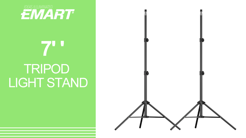 EMART 7 Ft Light Stand for Photography, Speedlight, Flash, Softbox, Strobe