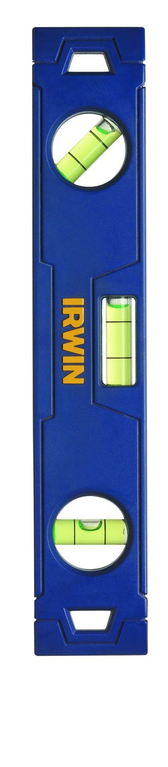 Irwin Tools 1794159 9-Inch 50 Magnetic Torpedo Level, Blue 1 Count (Pack of 1)