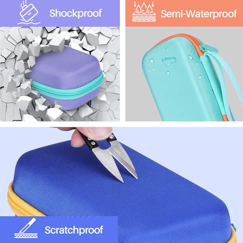 Lebakort Hard Case Compatible with 3Doodler Start+ Essentials/Start Essentials 3D Printing Pen Combo - Mint Green (Only Case) Mint Green Case