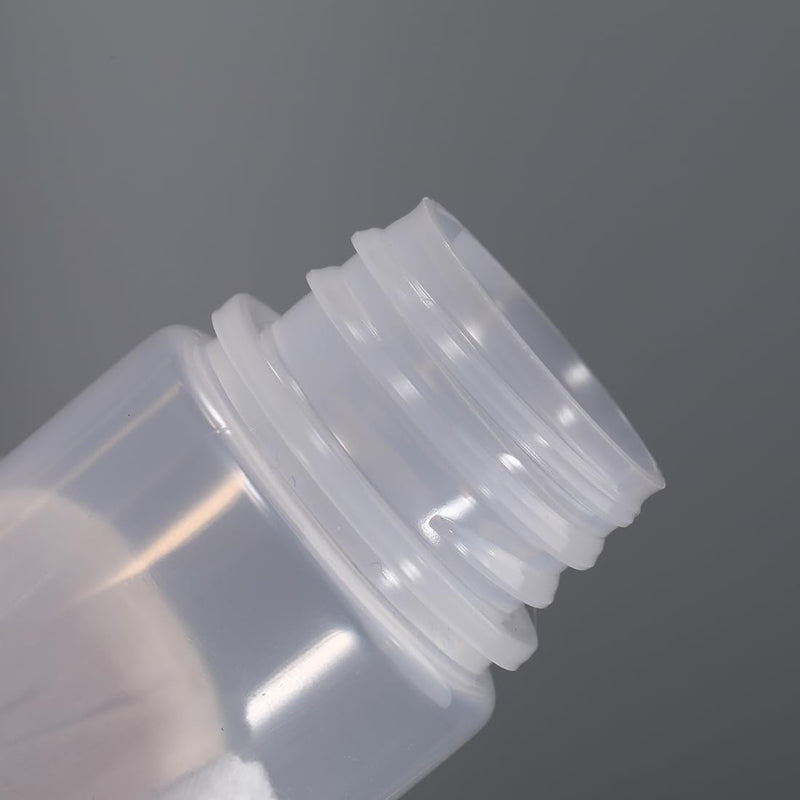 [Australia - AusPower] - 1 oz Wide Mouth Lab Reagent Bottle, Laboratory Grade Chemical Container, Sealed Leak-proof Clear PP Bottle, Pill Bottle, Water Sample Bottle(5 Pcs) 1oz(30ml) 