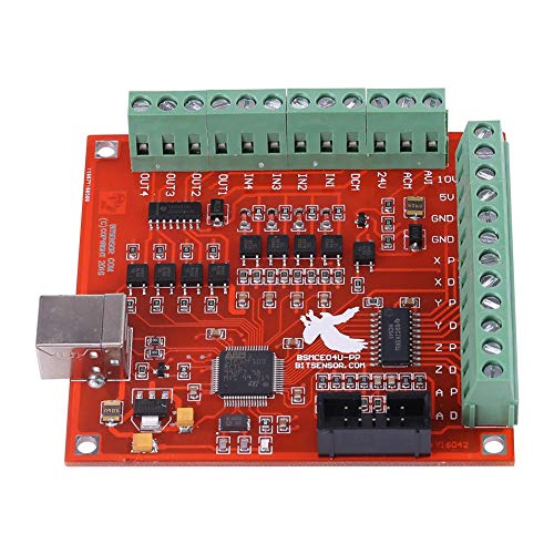 Motion Control Card, Motion Controller, CNC Controller Card, USB 100Khz Motion Controller Card Breakout Board for CNC Engraving