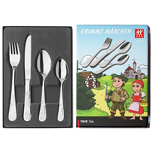 ZWILLING Grimm´s Fairy Tale Children's Cutlery Set, 4pcs. Grimm's Fairy Tales