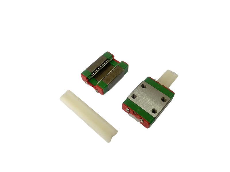 [Australia - AusPower] - 2Pcs MGN7-C Type Linear Slider Carriage Block for Miniature Linear Sliding Guideway Rail MGN7 MR7 