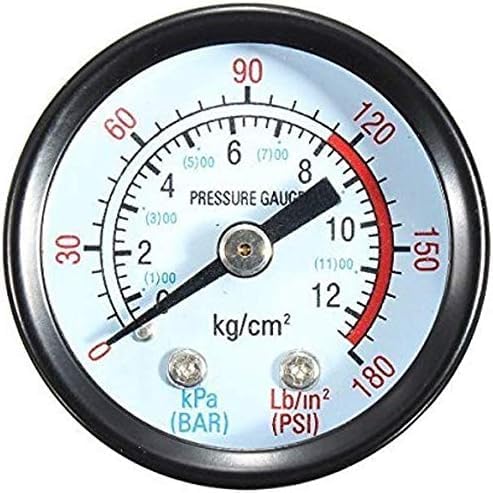 140PSI Air Compressor Pressure Switch Control Valve Manifold Regulator Gauge 1/4 Set