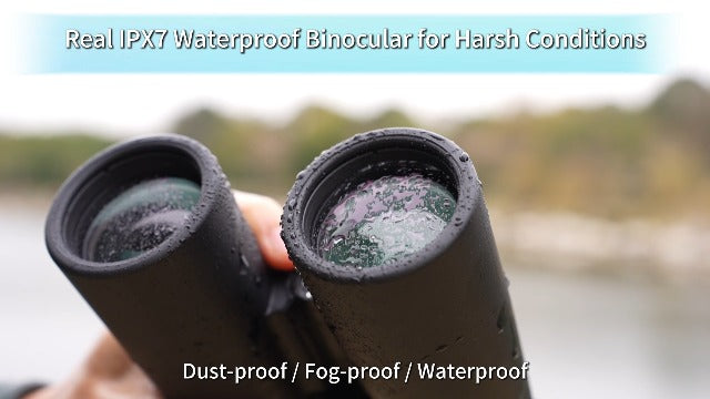 12X42 Waterproof Binoculars for Adults High Power UHD Bird Watching Hunting