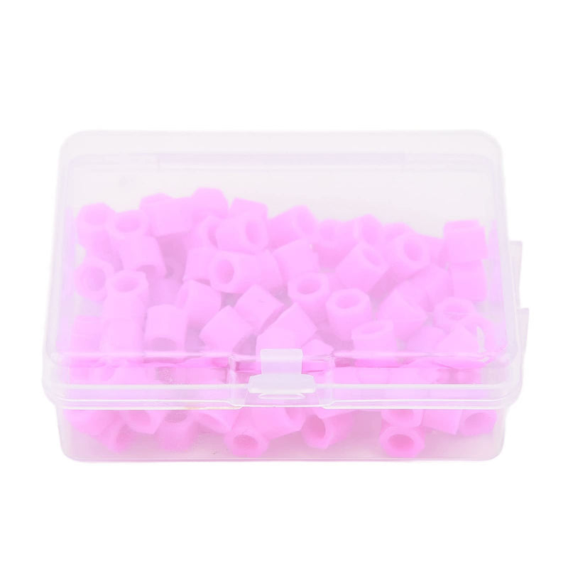 [Australia - AusPower] - Rings Bands Dental Code Ring Instrument Rings Lab Swabs Pack of 100 Dental Rings Small Silicone Dental Instrument Rings Accessories for Marking Dental Color Codes 