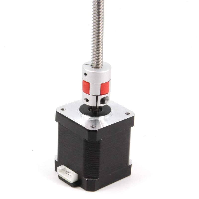 [Australia - AusPower] - Zeberoxyz 2PCS 5mm to 8mm Aluminium Plum Flexible Shaft Coupling Diameter20mm Length25mm 5x8mm Motor Connector Flexible Coupler for 3D Printer CNC Machine and Servo Stepped Motor?5x8mm? D20 L25 