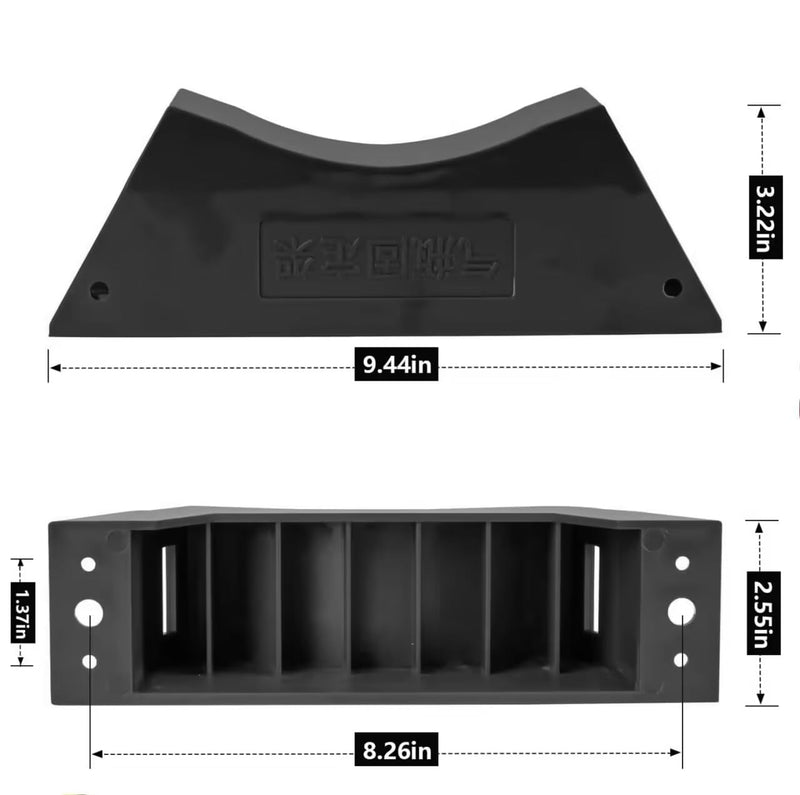 [Australia - AusPower] - Cylinder Wall Mounted Bracket Heavy Duty Nitrogen Tank Holder Propane Tank Holder Bracket with 59 Inch Safety Strap & SUS 304 Installation Expansion Screws(Black) Black 
