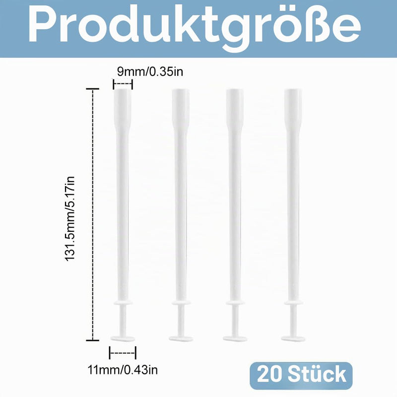 Pack of 20 Vaginal Applicators for Hygienic and Easy Application of Vaginal Suppositories and Ointments, Practical Aid for Women in Daily Intimate Care and Comfort