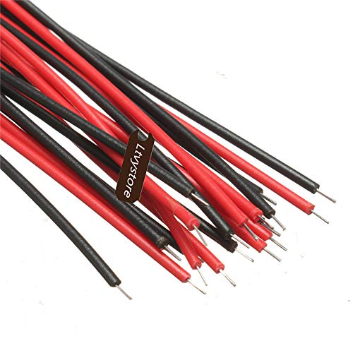 [Australia - AusPower] - 8MM 24V Red LED Pre Wired Prewired 7.87 Inch Lamp Light Bulb Prewired Emitting Diode & Black 8MM LED Plastic Clip Holder Display Panel 