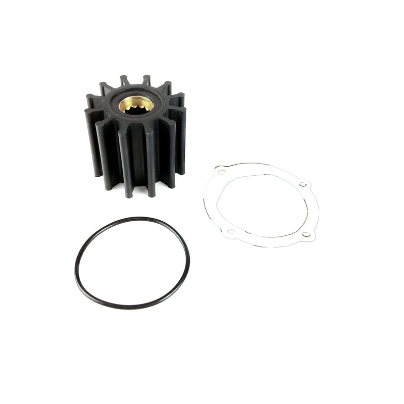 Water Pump Impeller Repair Kit Replacement for Johnson 09-812B-1 F6B-9 Series & Volvo Penta 21951354 3842786 21213664 21951352 Yanmar 119773-42600 X08812 Indmar S685007 Jabsco 13554-0001-P