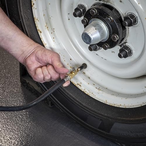 Sealey Sa9302 Tyre Inflator With Clip-On Connector