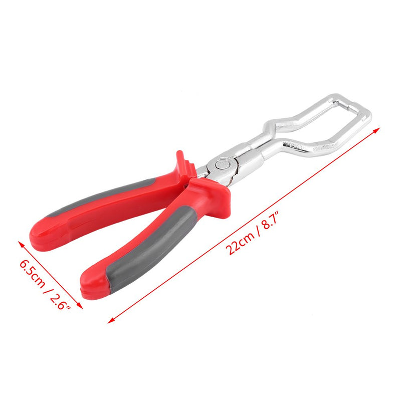 Keenso Car Fuel Line Pliers, 45# Steel Fuel Line Fuel Hose Inline Fuel Filter Clamp Removal Tool