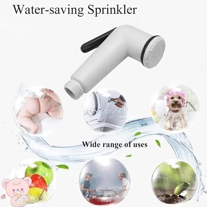 Bidet Attachment for Toilet Sprayer,for RV,car,Boat,Speedboat exits,1/2 "Connection Hose Bidet Attachment,Garden Shower Head,Boat Hose Nozzle (3) 3