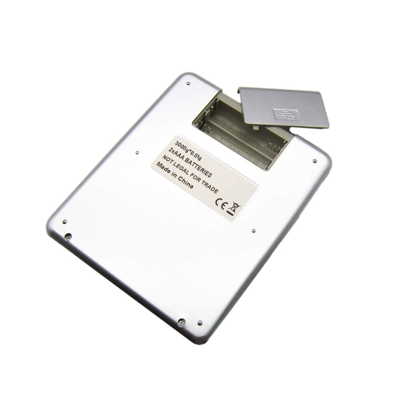 [Australia - AusPower] - LCD Portable Mini Electronic Digital Scales 3000g/0.1g Pocket Case Postal Kitchen Jewelry Weight Balance Scale 