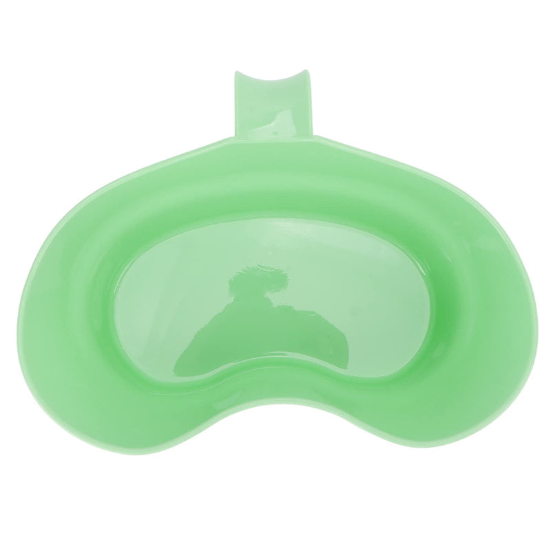 [Australia - AusPower] - Emesis Basin, Curved Design Vomit Bowl, 8.07x6.29in Oral Care Spit Cup, Plastic Vomit Spit Cup with Handle for Elderly, Oral Care Patient, Bedridden Patients Oral Cleaning 