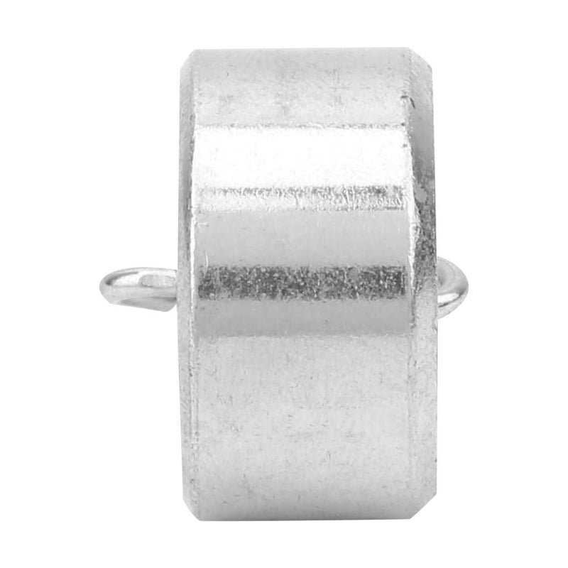 [Australia - AusPower] - Pack of 10 Double Hook Weights, Metal Weights with Hook and Ring Lever Principle, Physical Experimental Teaching Tool for General Science and Physical Laboratory Work, 50G 